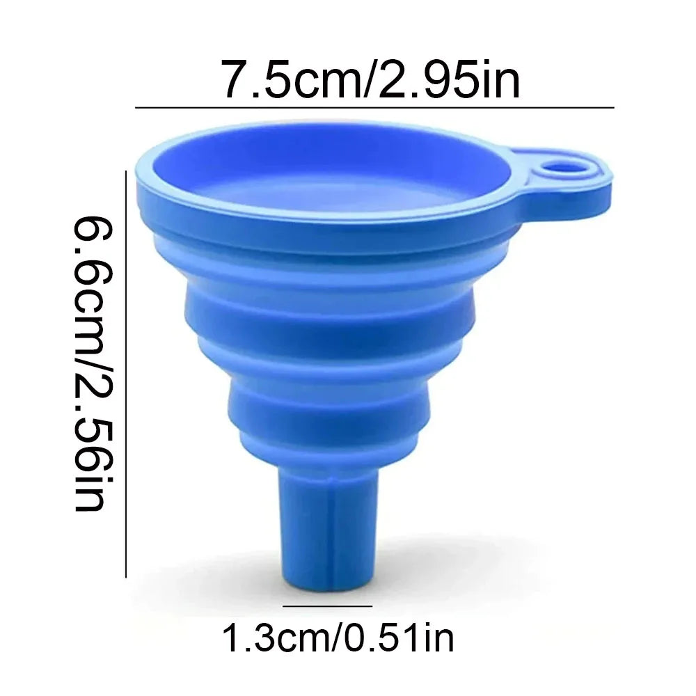 Engine Funnel Car Universal Silicone