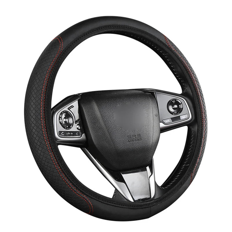 SEAMETAL Full-Wrapped Car Steering Wheel Cover