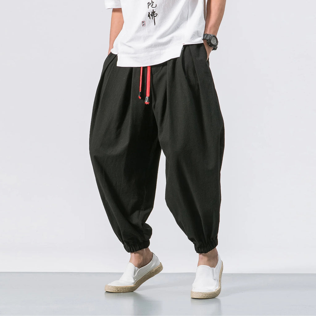 Spring Men Loose Harem Pants