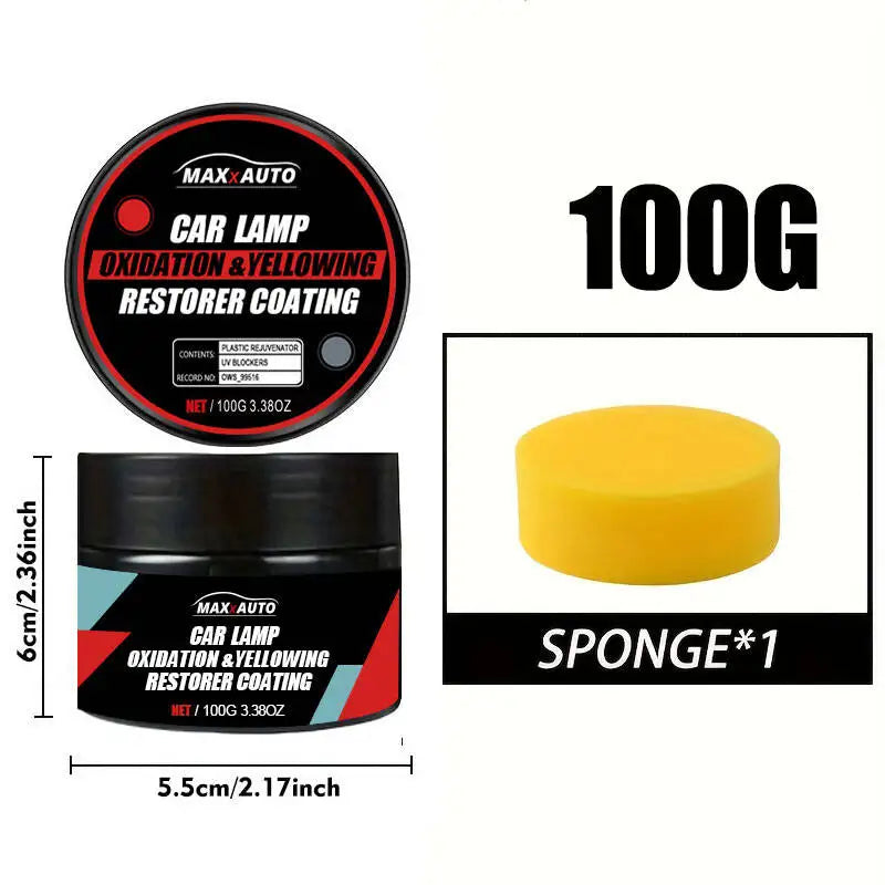 Car Headlight Restoration Polishing Kits
