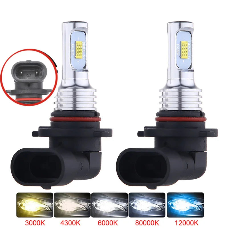 LED Car Lights Headlight Bulbs 20000LM 6000K Auto Fog Lamp