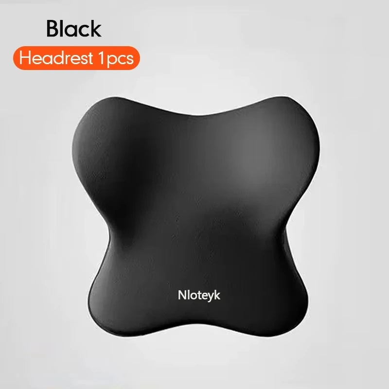 Car Headrest Lumbar Cushion Memory Foam