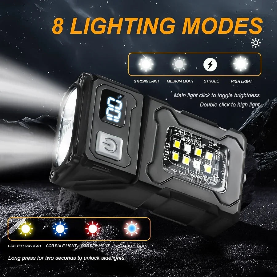 MINI USB Rechargeable LED Flashlight Portable