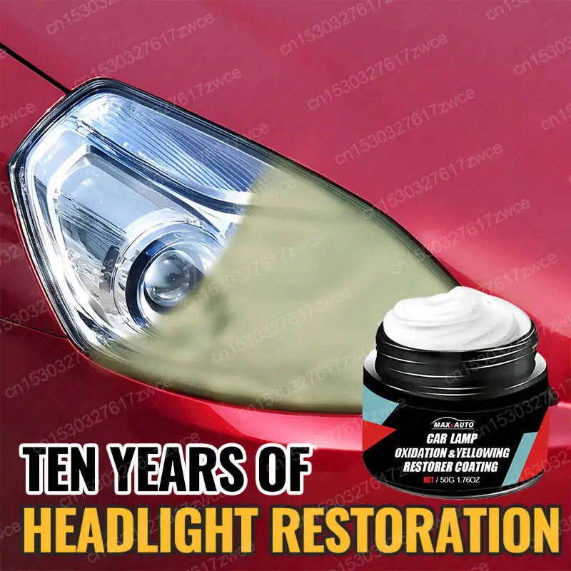 Car Headlight Restoration Polishing Kits