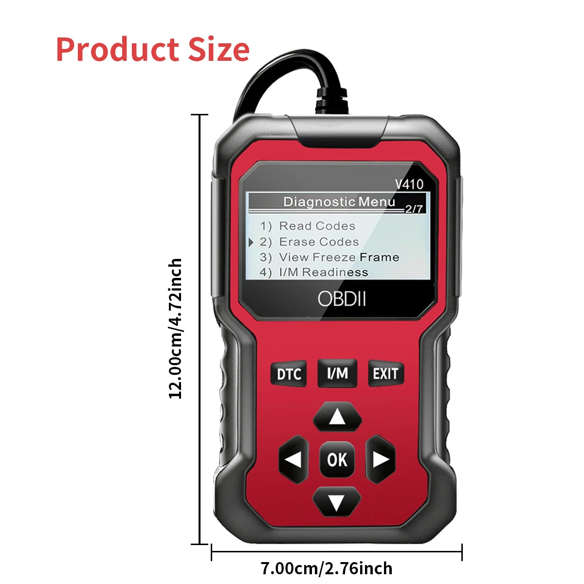 Obd2 Scanner Diagnostic Tool Code Reader