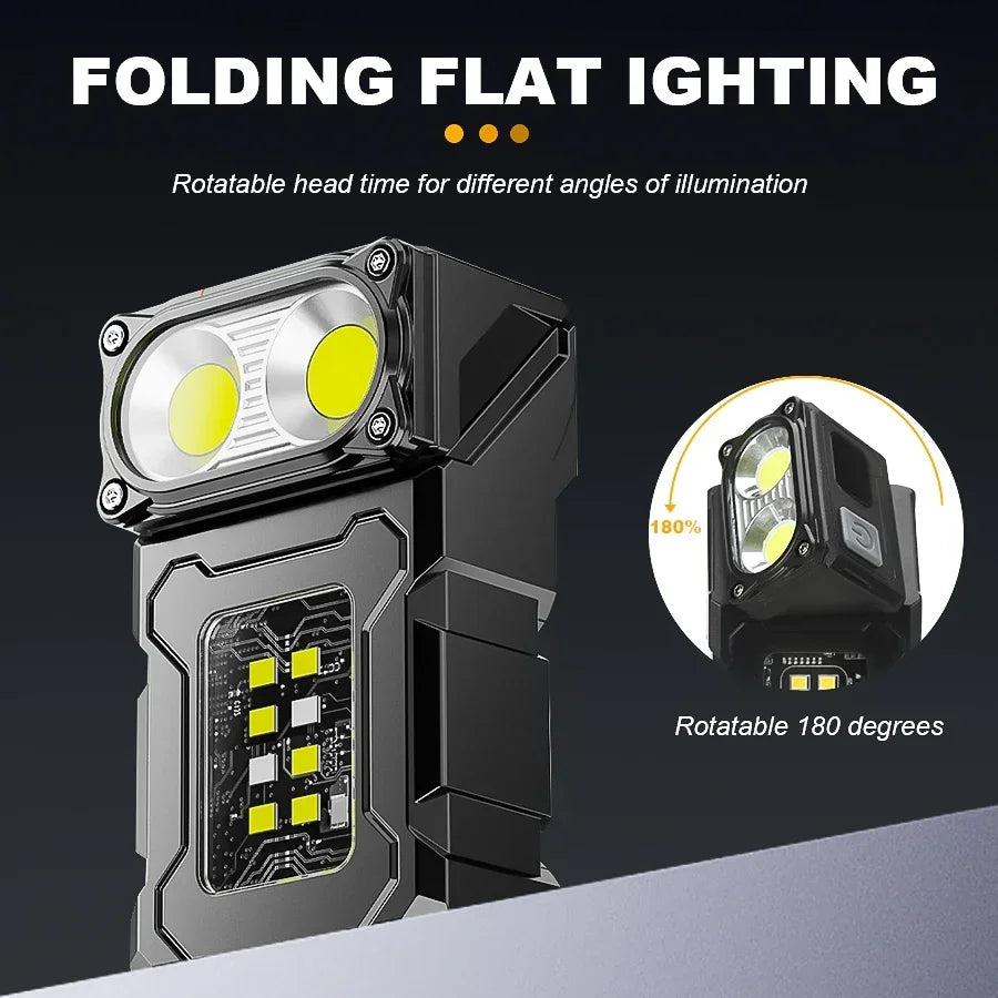 MINI USB Rechargeable LED Flashlight Portable