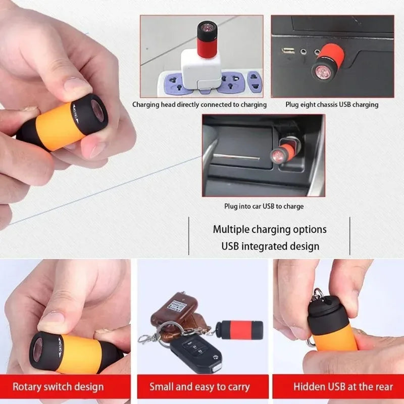 Pocket Keychain Flashlight Waterproof