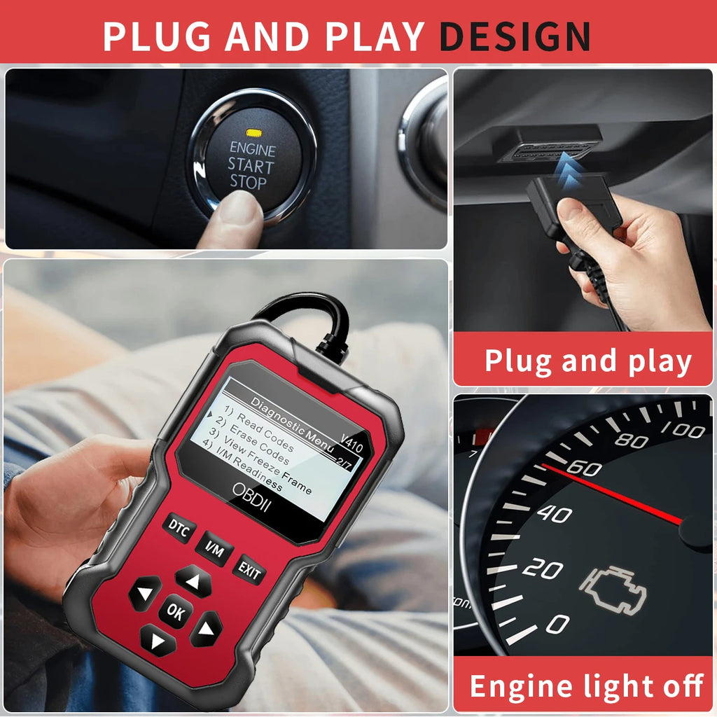 Obd2 Scanner Diagnostic Tool Code Reader