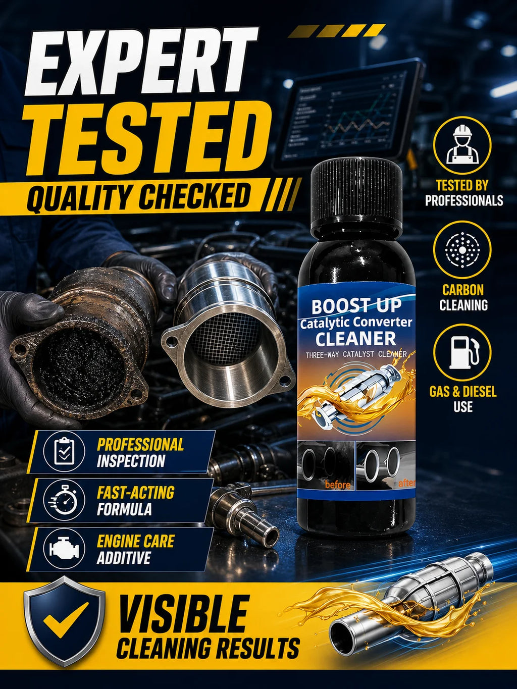 Car Engine Carbon Removal Cleaner Additive