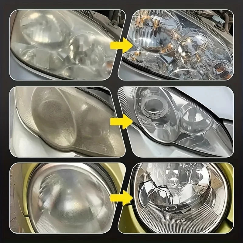 Car Headlight Restoration Polishing Kits