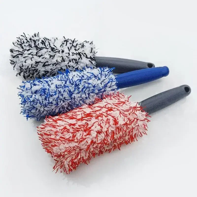 Microfiber Tire Rim Cleaning Brush