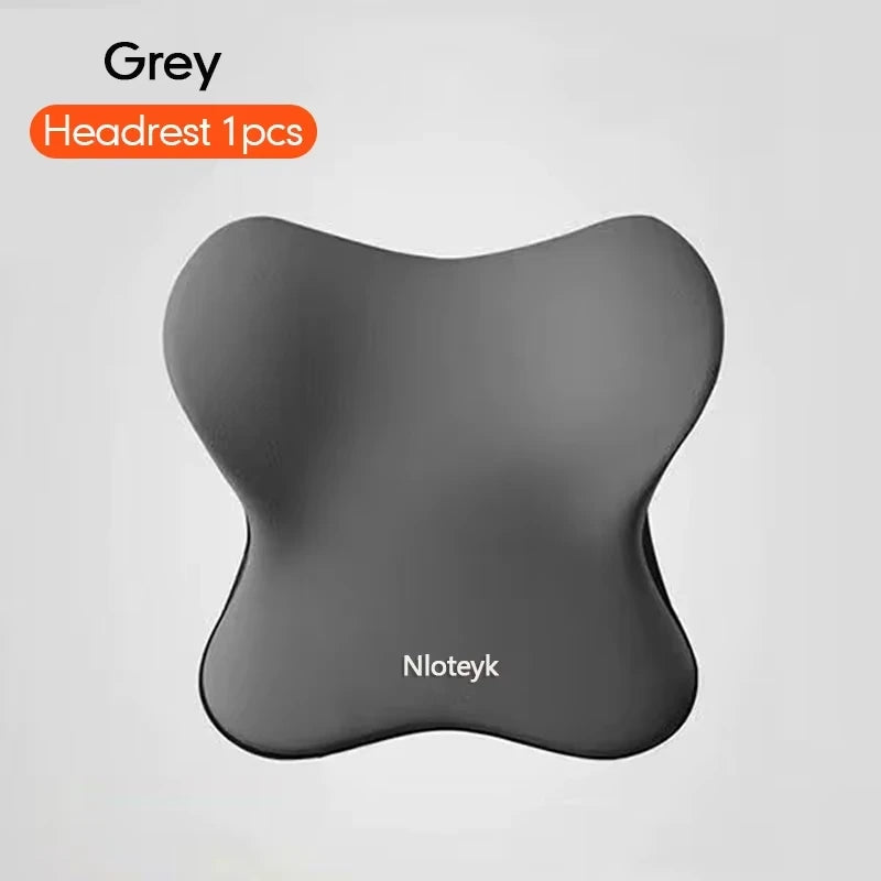 Car Headrest Lumbar Cushion Memory Foam