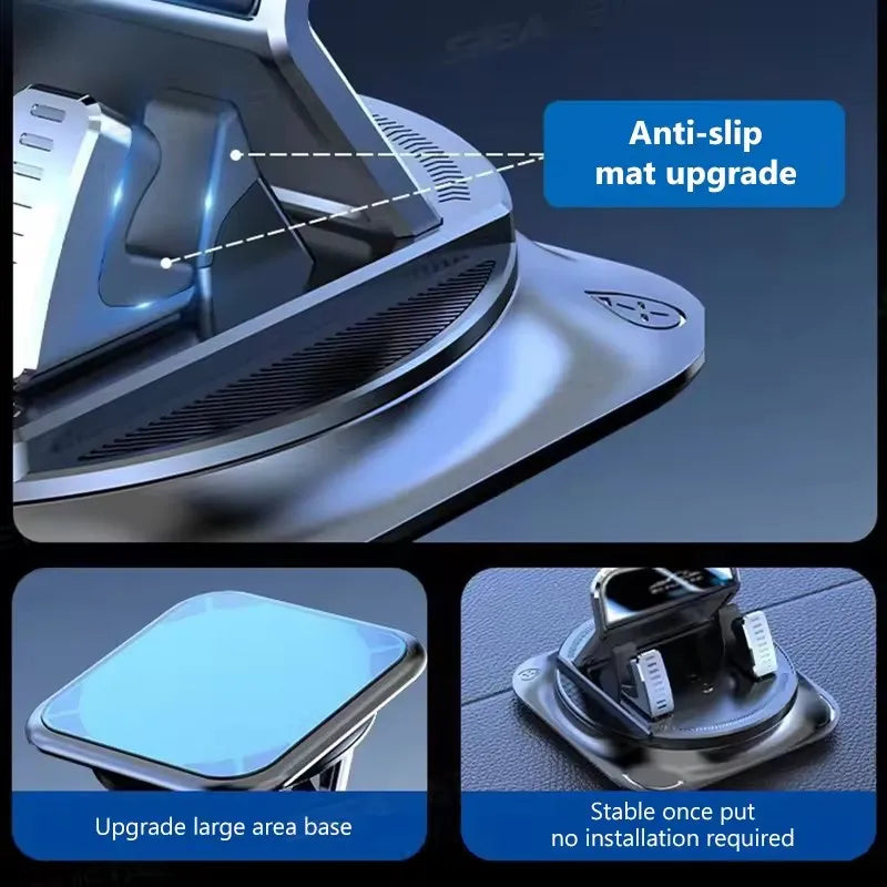 Phone Holder 360-Degree Free Rotation Navigation Holder