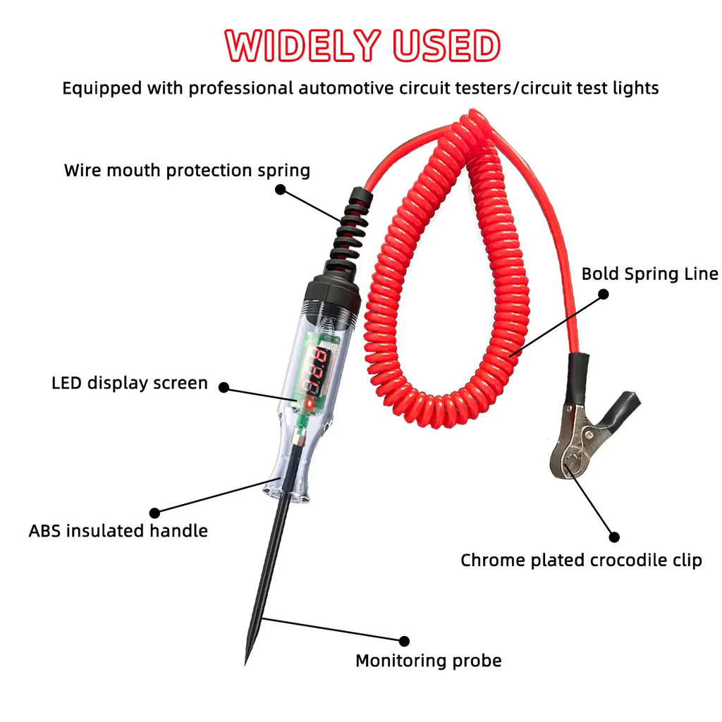 Car Truck Voltage Circuit Tester