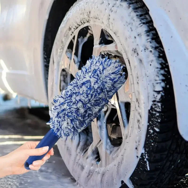 Microfiber Tire Rim Cleaning Brush