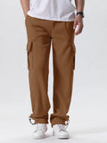 Mens Fit Joggers for Sports Multi-pocket Pants