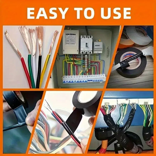 10/100M Black Flame Retardant Electrical Insulation