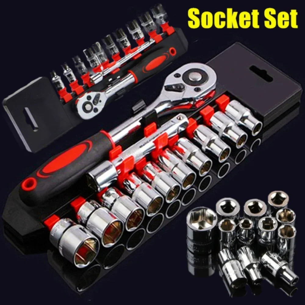 12 Pcs Set Wrench Socket Set