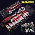 12 Pcs Set Wrench Socket Set