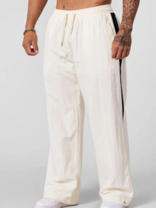 Men Cotton Linen Pants Joggers