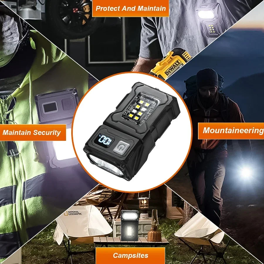 MINI USB Rechargeable LED Flashlight Portable