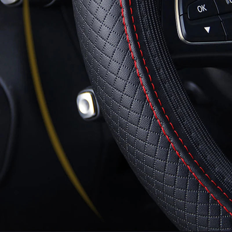 SEAMETAL Full-Wrapped Car Steering Wheel Cover