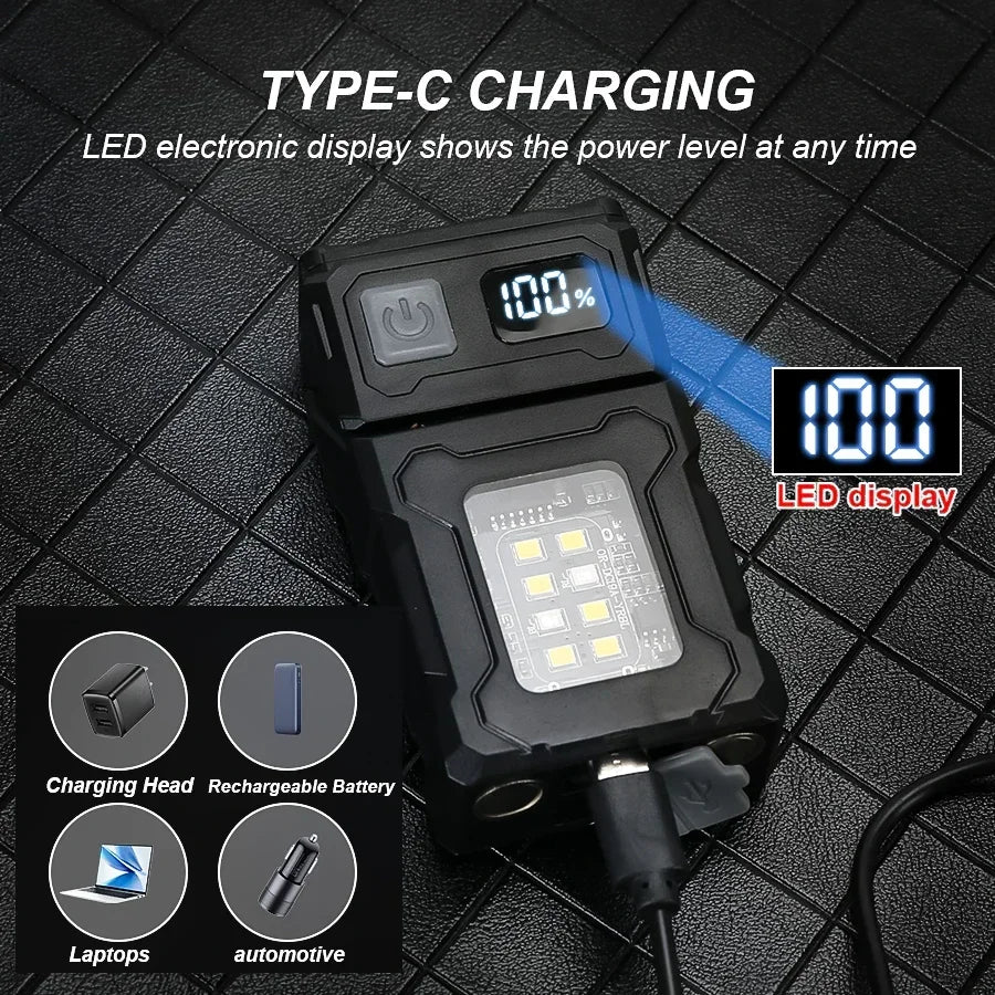 MINI USB Rechargeable LED Flashlight Portable