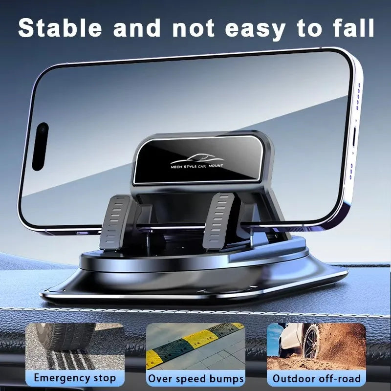 Phone Holder 360-Degree Free Rotation Navigation Holder