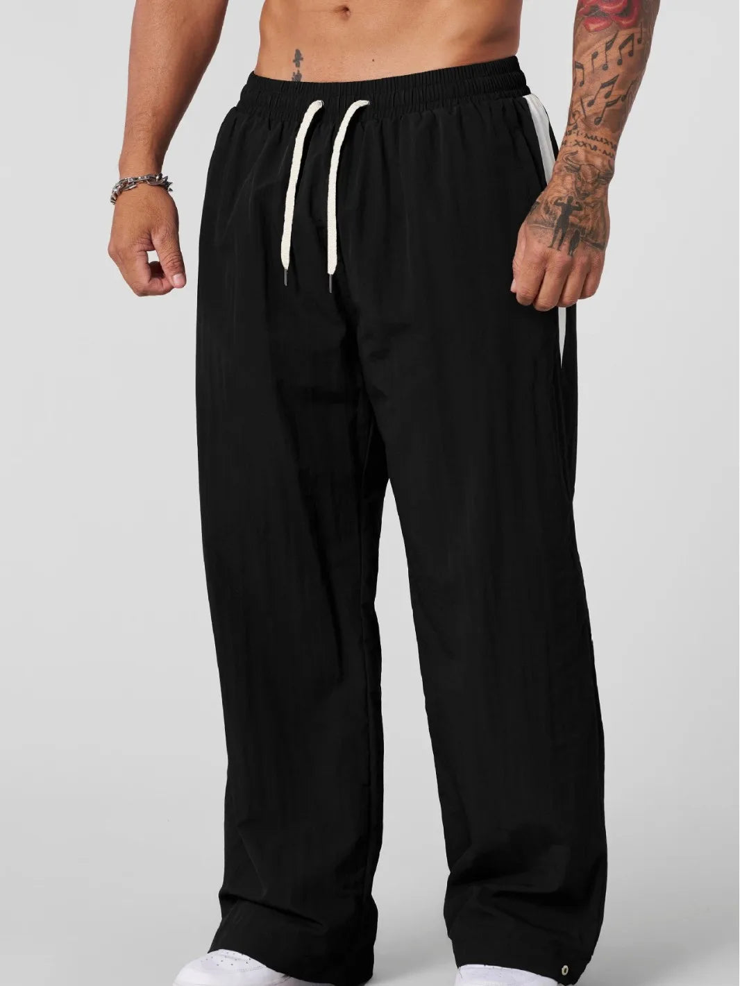 Men Cotton Linen Pants Joggers