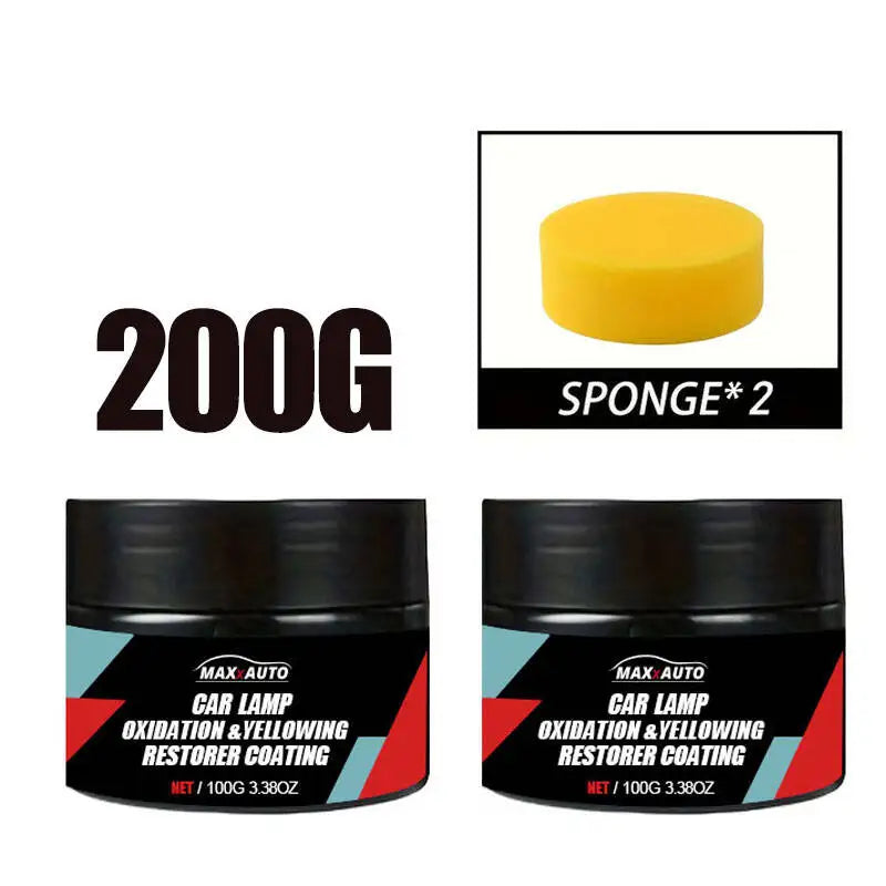 Car Headlight Restoration Polishing Kits