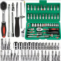 46pc Drive Socket Set 1/4 inch
