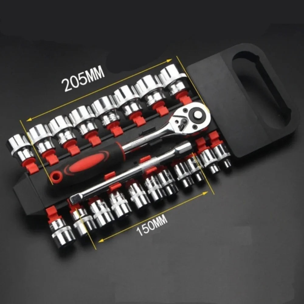 12 Pcs Set Wrench Socket Set