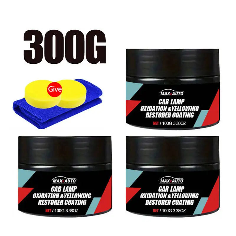 Car Headlight Restoration Polishing Kits