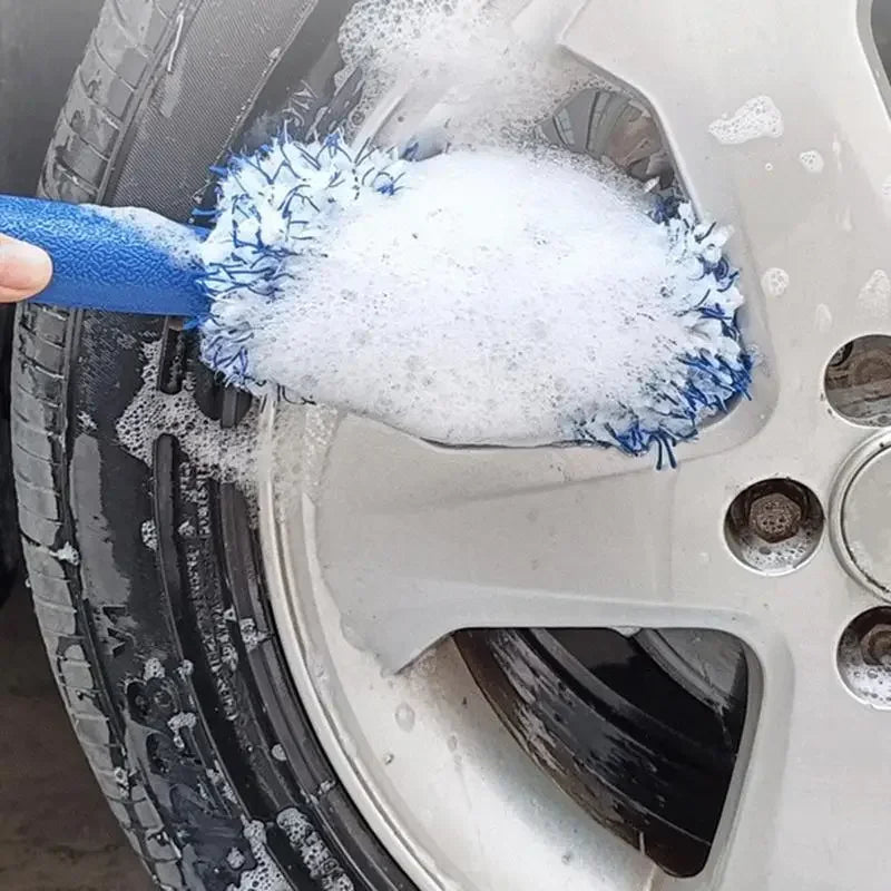 Microfiber Tire Rim Cleaning Brush